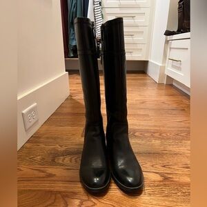 Franco Sarto like new riding boots, size 9 black